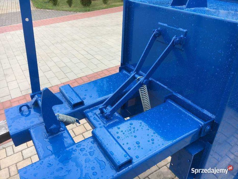 Aluminium,Złom,Szkło,WórGruz -Samowyładowcza Koleba PMUC1000L kontener