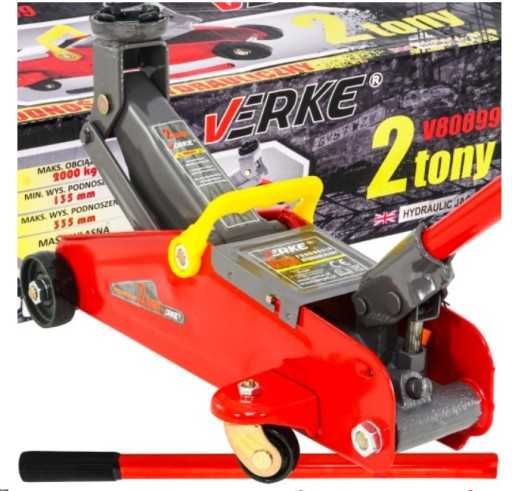 PODNOŚNIK SAMOCHODOWY Hydrauliczny Lewarek Żaba Niskoprofilowy 2T