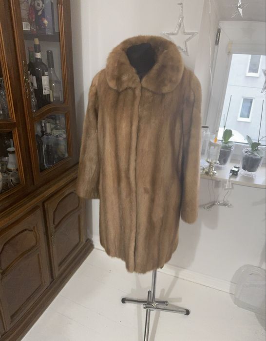 Kurtka norka beż