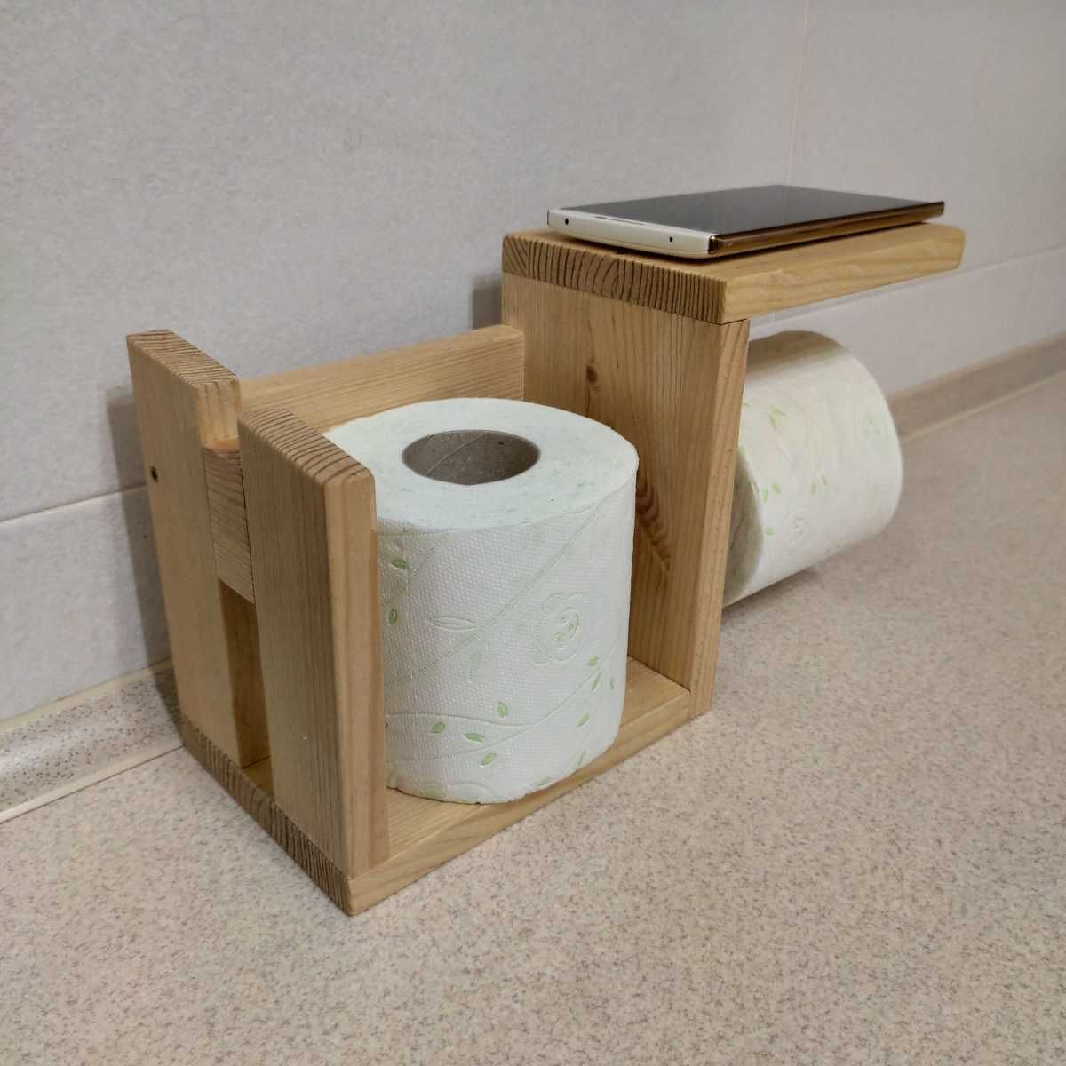 Тримач для туалетного паперу. Держатель для туалетной бумаги из дерева