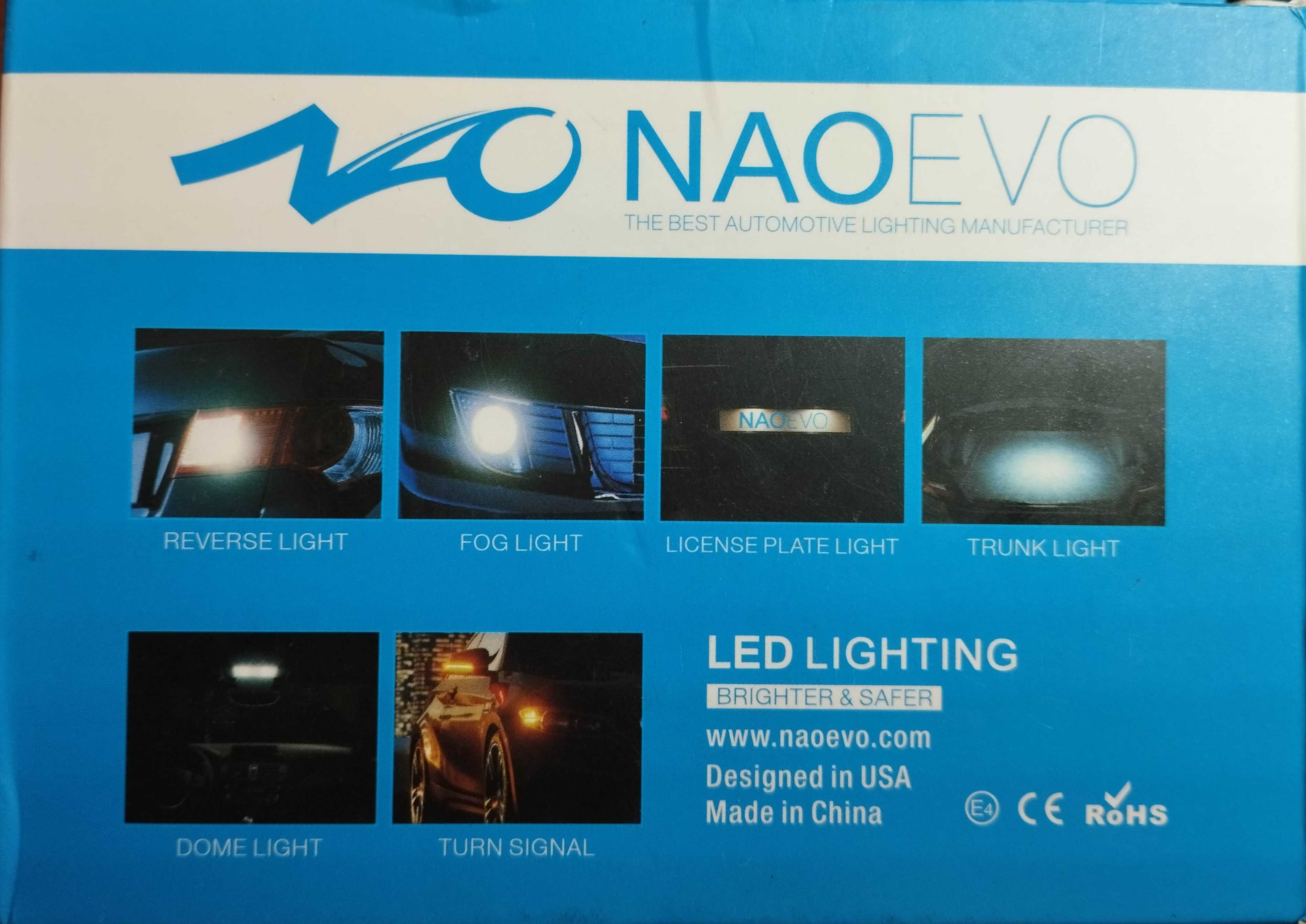 H8 H11 комплект МОЩНЫХ LED противотуманных ламп NAOEVO