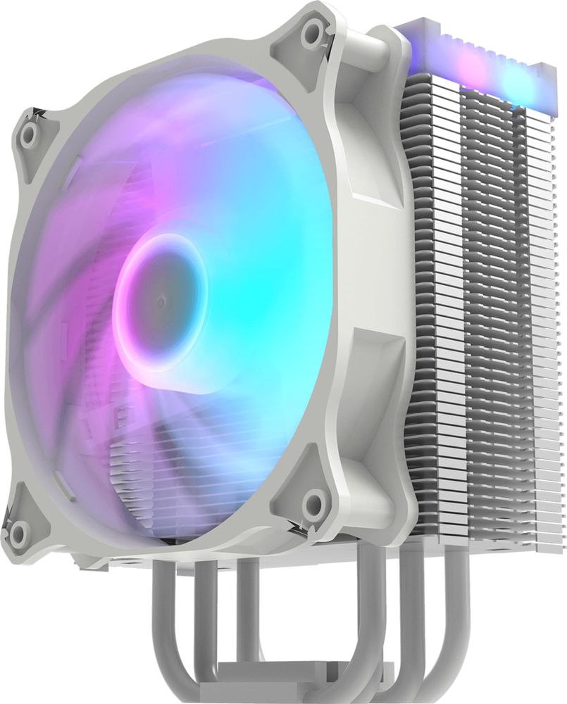 Кулер процесорний DarkFlash Darkair White (RGB)