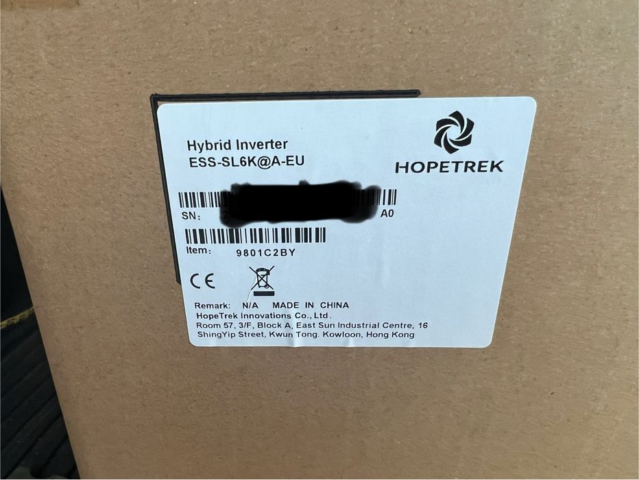 Deye SUN-6K-SG03LP1-EU та є батареї додатково на 5 кВт