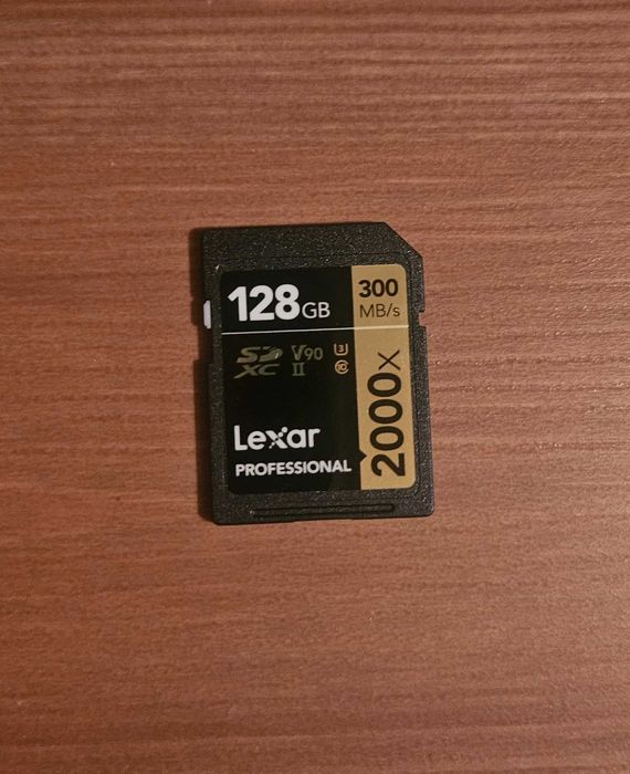 Lexar Professional 2000x 128 GB SDXC UHS II 300 MB/s