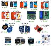 Цветной дисплей TFT IPS SPI arduino ESP32 Raspberry Pi