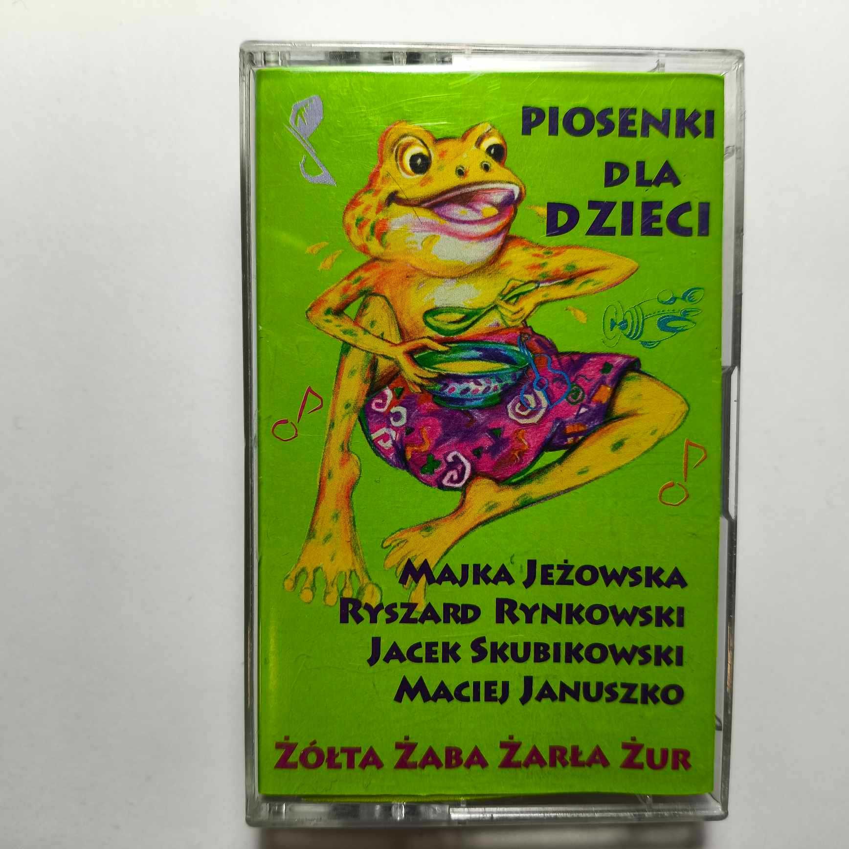 Piosenki Dla Dzieci - Żółta Żaba Żarła Żur # kaseta