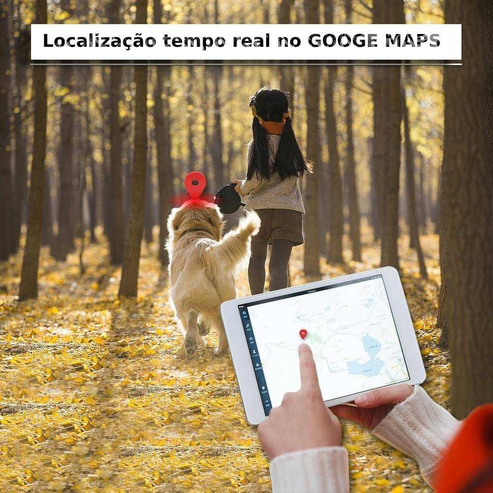 Localizador rastreador GPS qualidade superior para animais cão gato