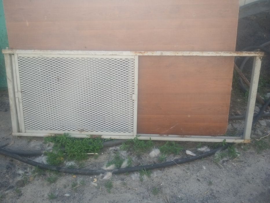 Дверка металическая раздвижная