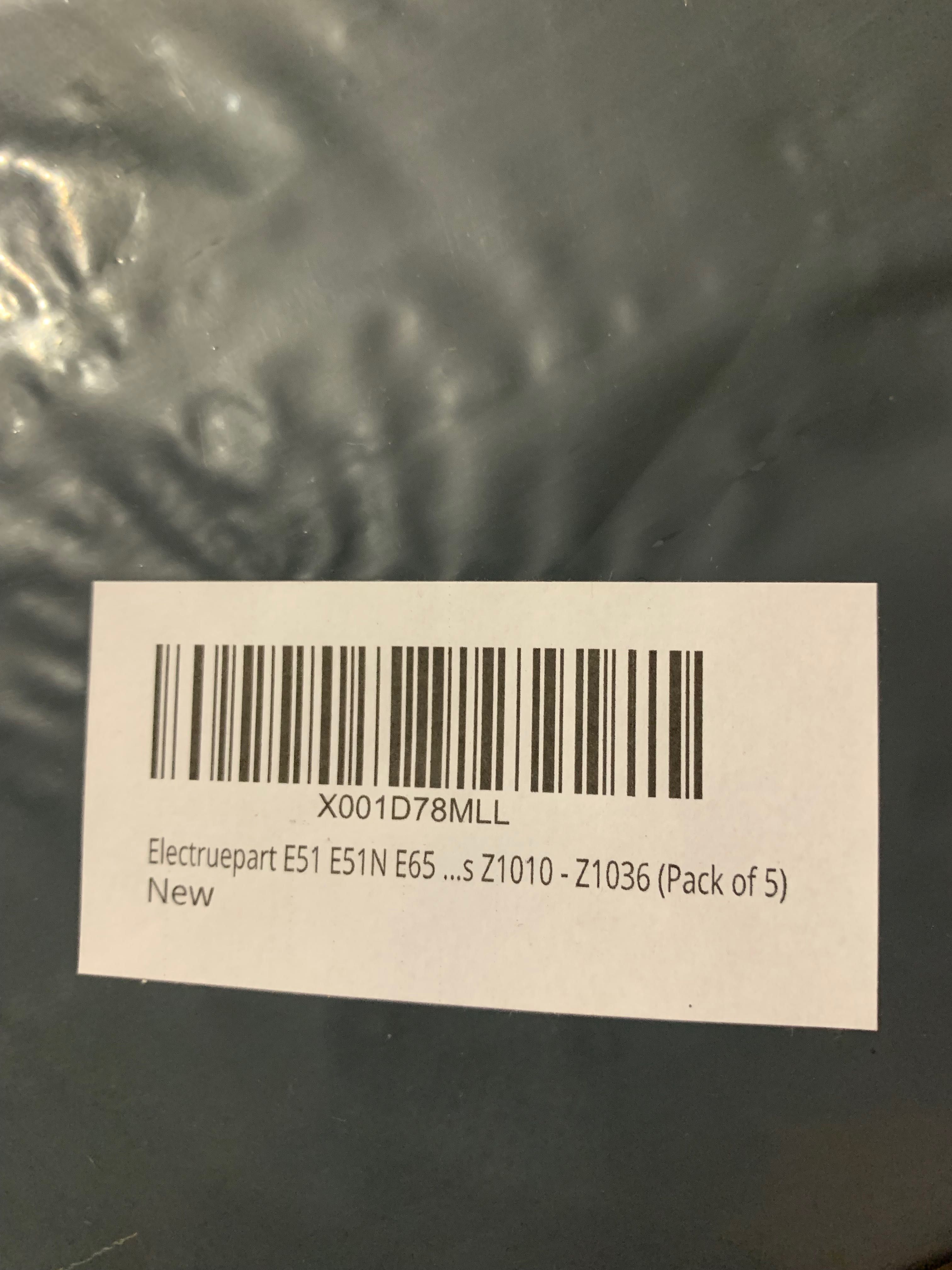 Мішки для пилу типу Electruepart E51 E51N E65 для пилососів.