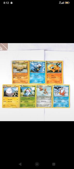 7 Cartas Pokémon