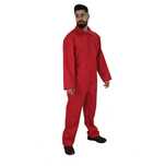 Fato de macaco vermelho