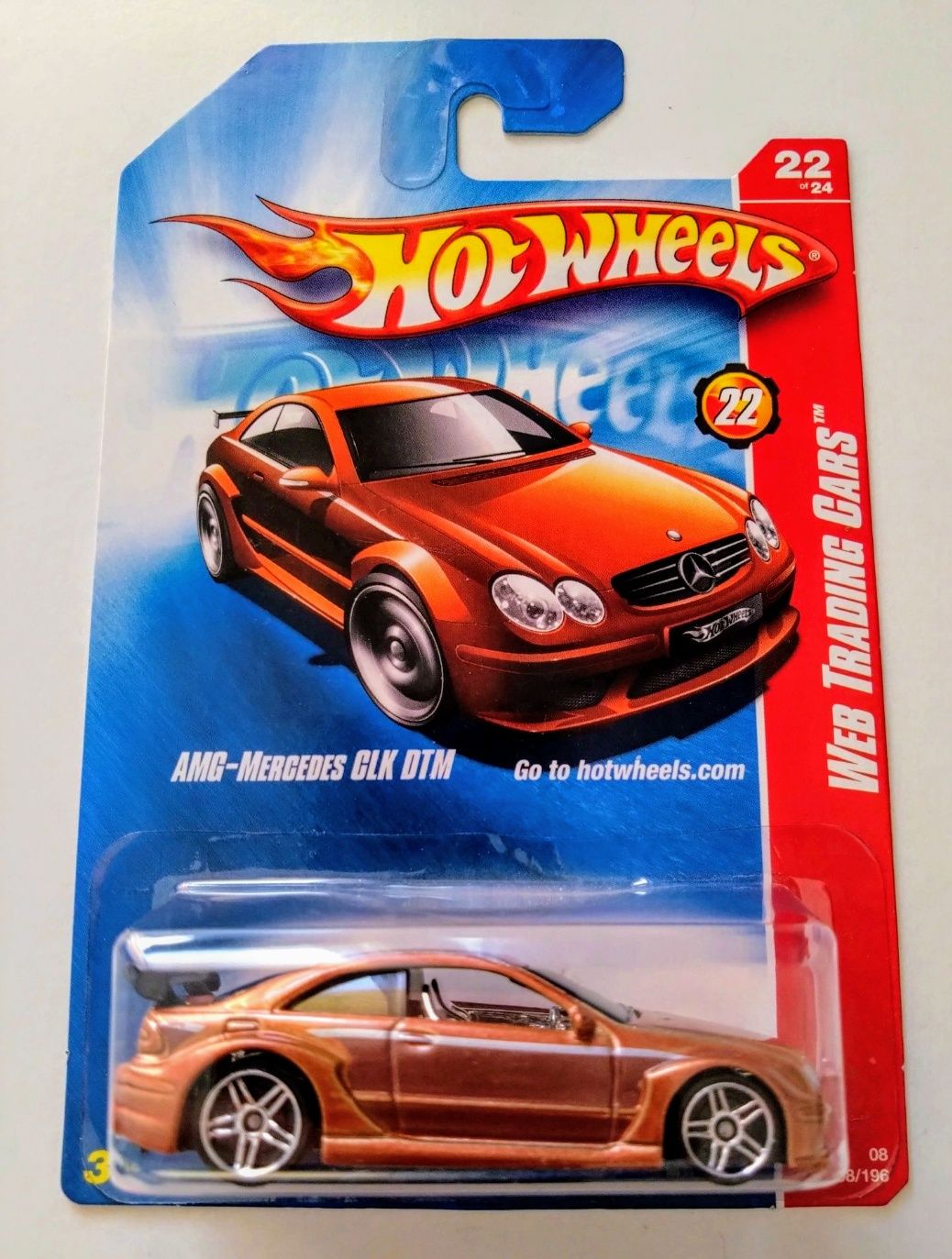 Hot Wheels Mercedes AMG CLK DTM - model 2008 / PROTEKTOR