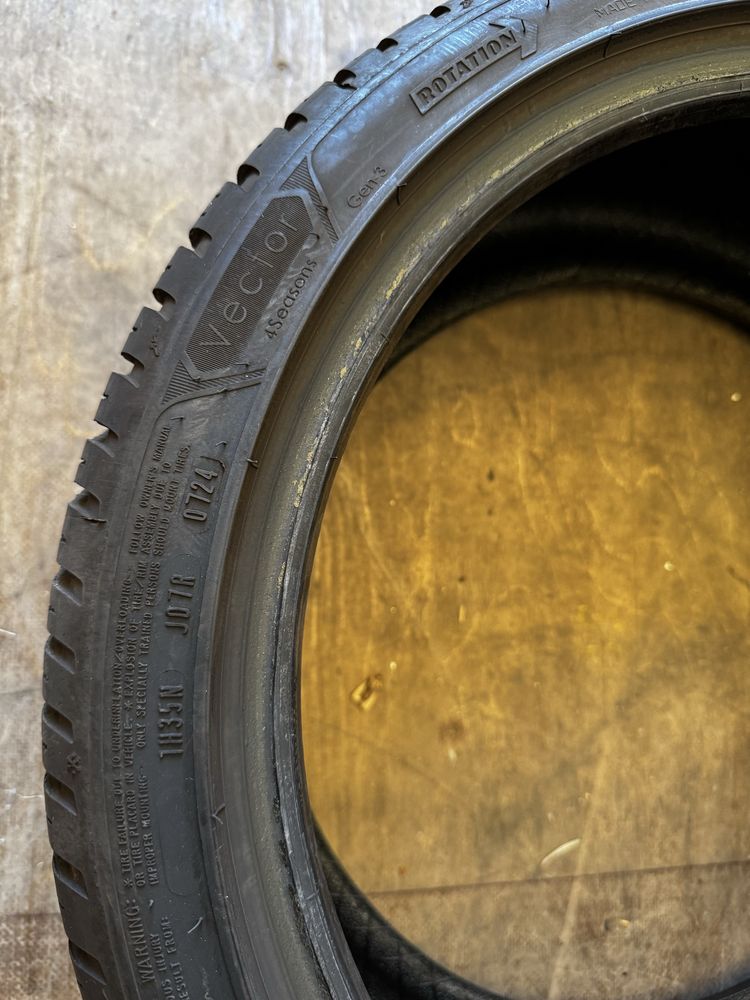 1x Opona goodyear vector 4seasons gen-3 225/40/18 2024r.