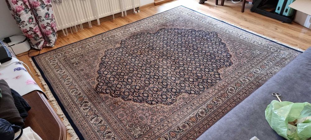 Gruby dywan wełniany Indie 200x250cm