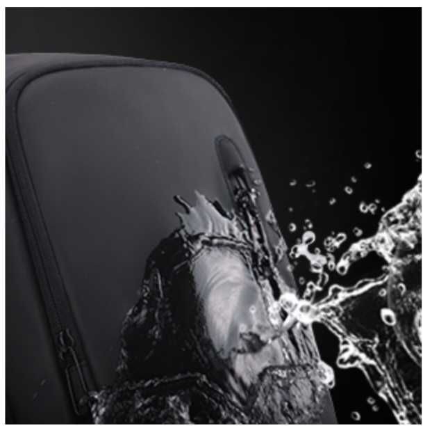 Torba na ramię nerka USB na tablet wodoodporna wielofunkcyjna