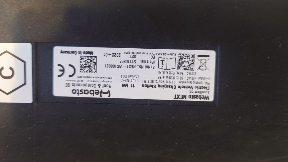 Ładowarka Webasto NEXT Ładowarka 11kw do elektryka