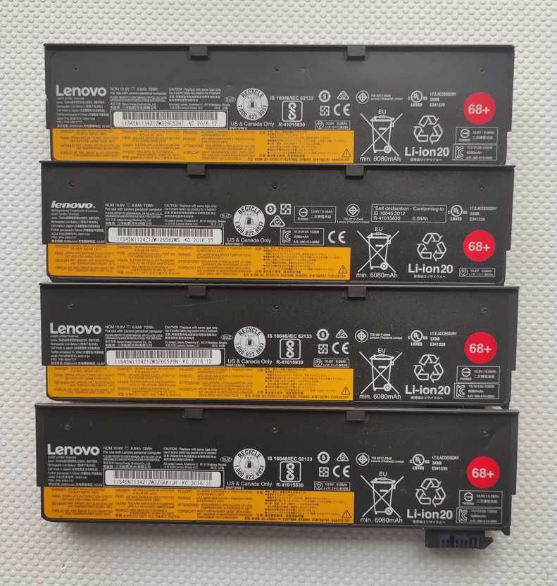 Усиленная батарея Lenovo 72Wh L460 L470 T450 T460 T550 T560 X260 X270