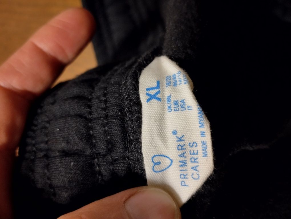 Штани чорні спортивні утеплені нові XL Primark пояс до 102 см