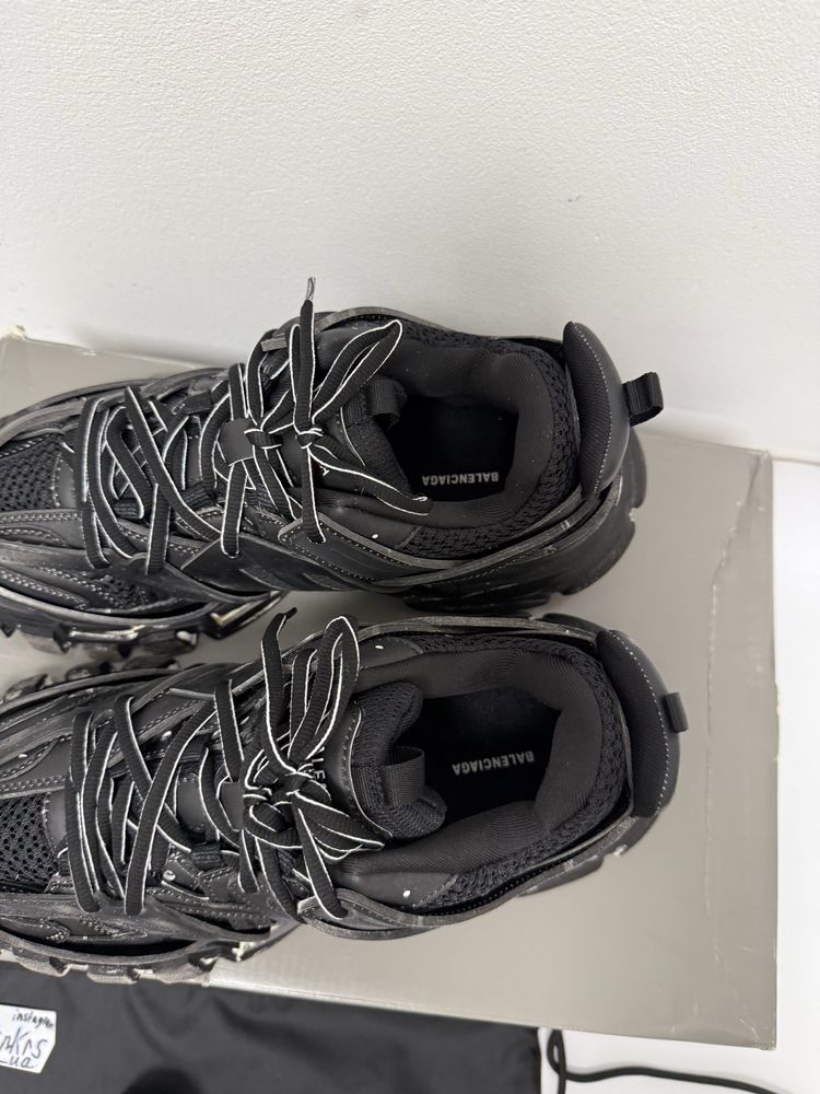 кроссовки  Balenciaga Track 1 Black dirty 43 44 runner rick owens