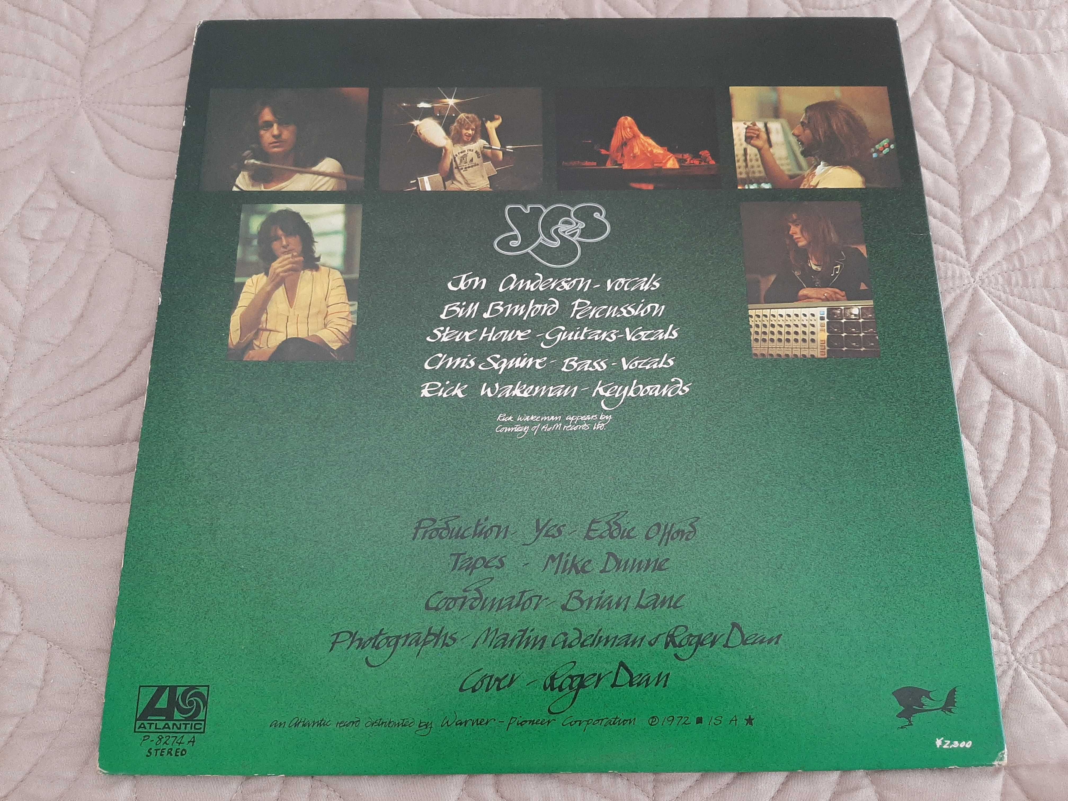Yes - Close To The Edge - Japão - Vinil LP
