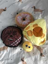 Zawki dla psa pluszaki piszczałki Star Wars donut serek