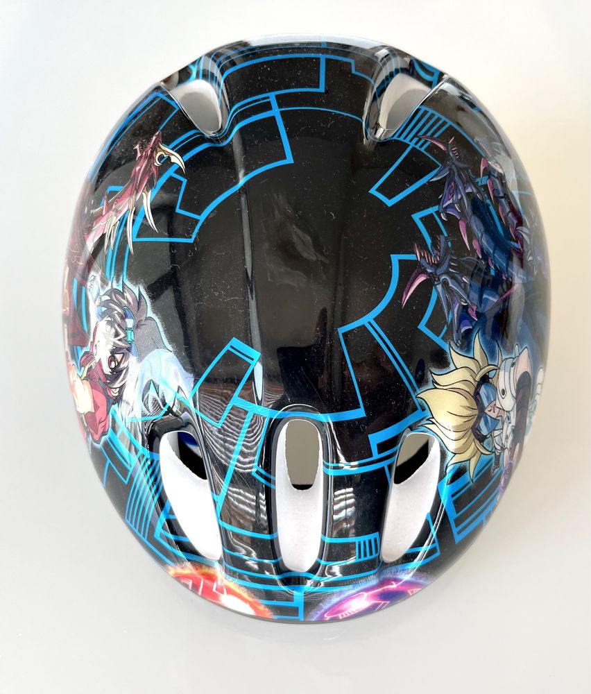 Kask rowerowy dziecięcy Manga BAKUGAN rozm 53-56