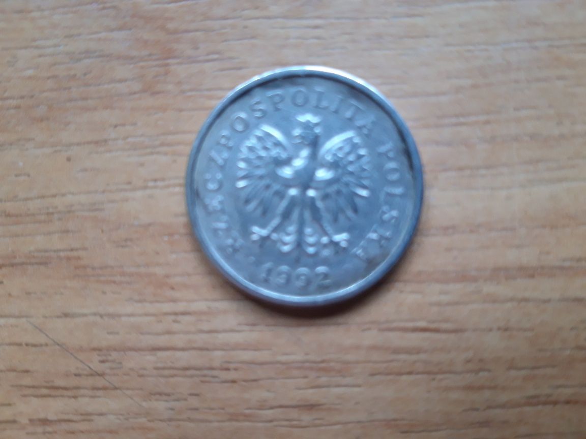 Moneta 1zł 1992 kolekcjonerska dobry stan
