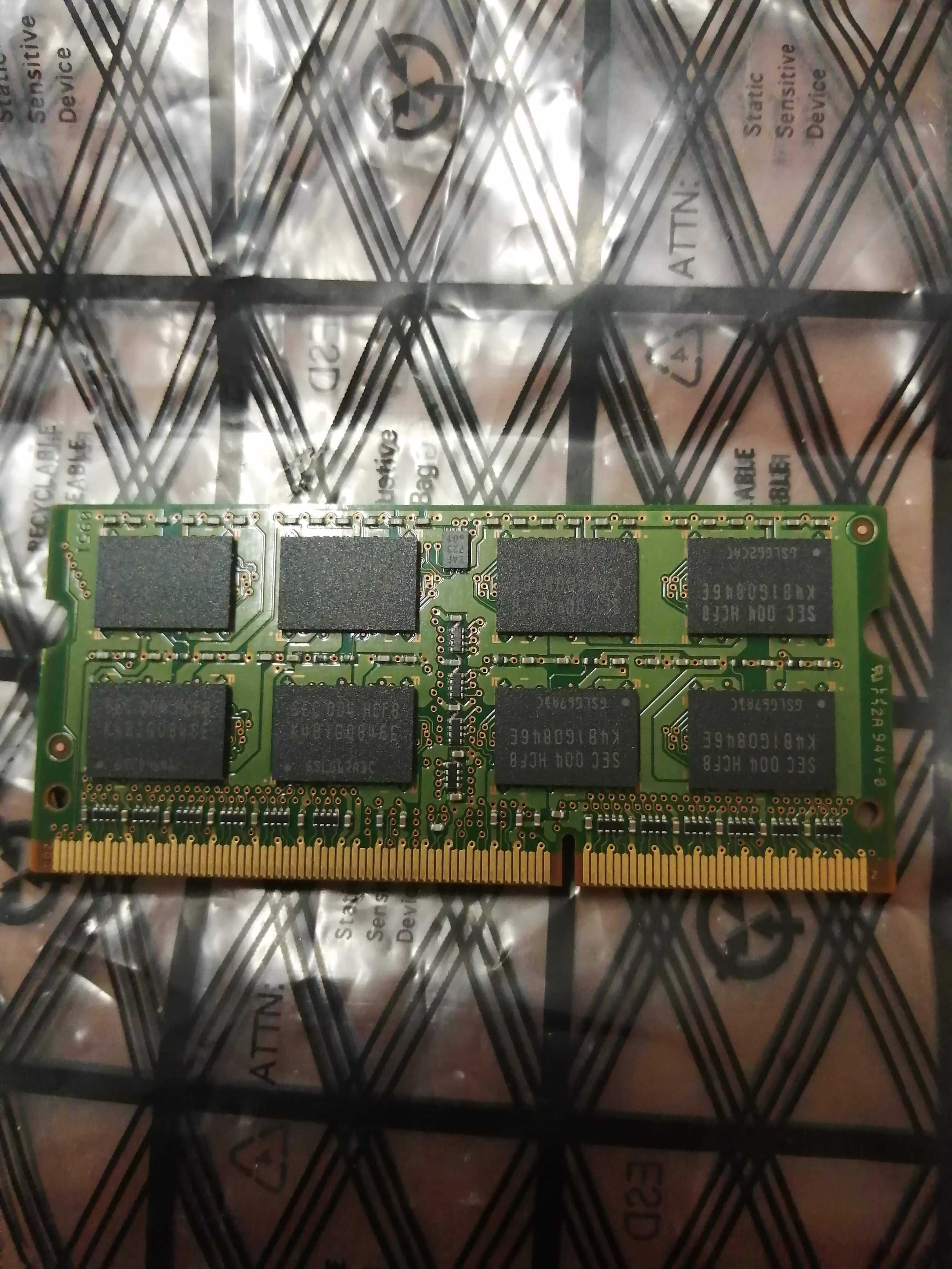 Memória RAM para portátil - PC3 2Gb