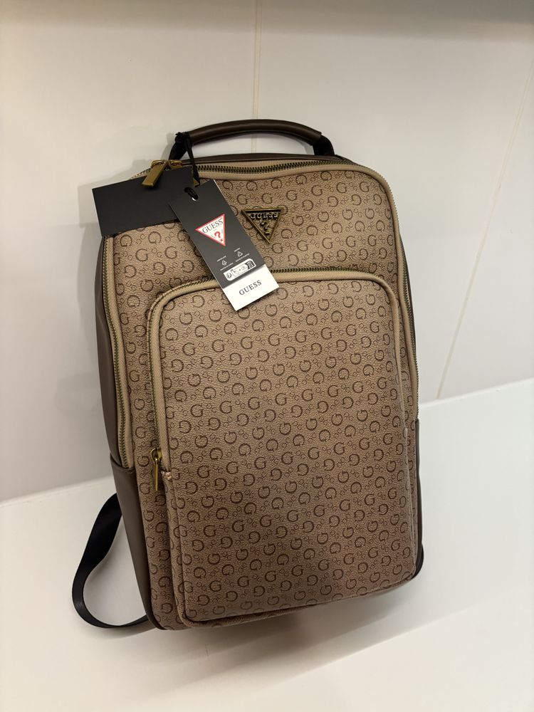 Plecak guess new skórzany compact 42’