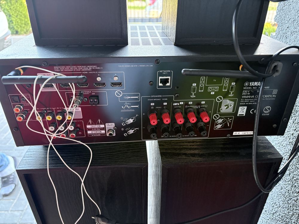 Kino domowe Yamaha RX-V485