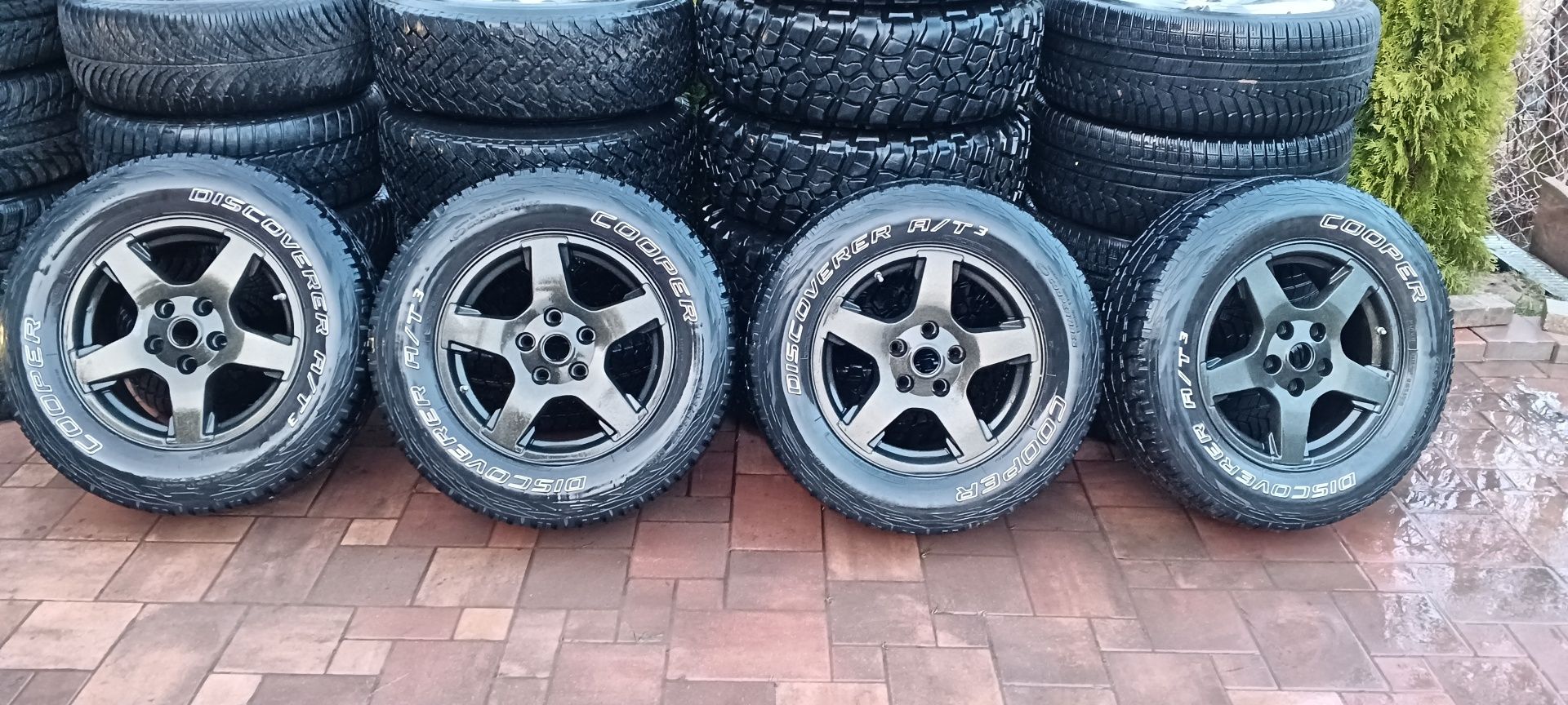 Alufelgi koła felgi 17" 5x127 Jeep Opony 245/65r17 Cooper