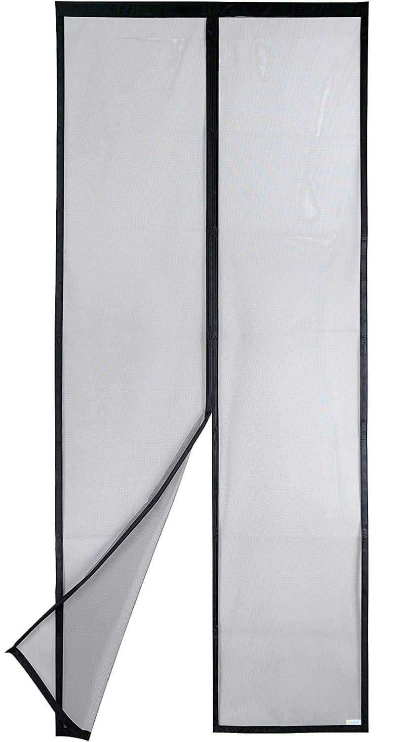 magnetyczne drzwi balkonowe chroniące przed owadami 90x190 cm