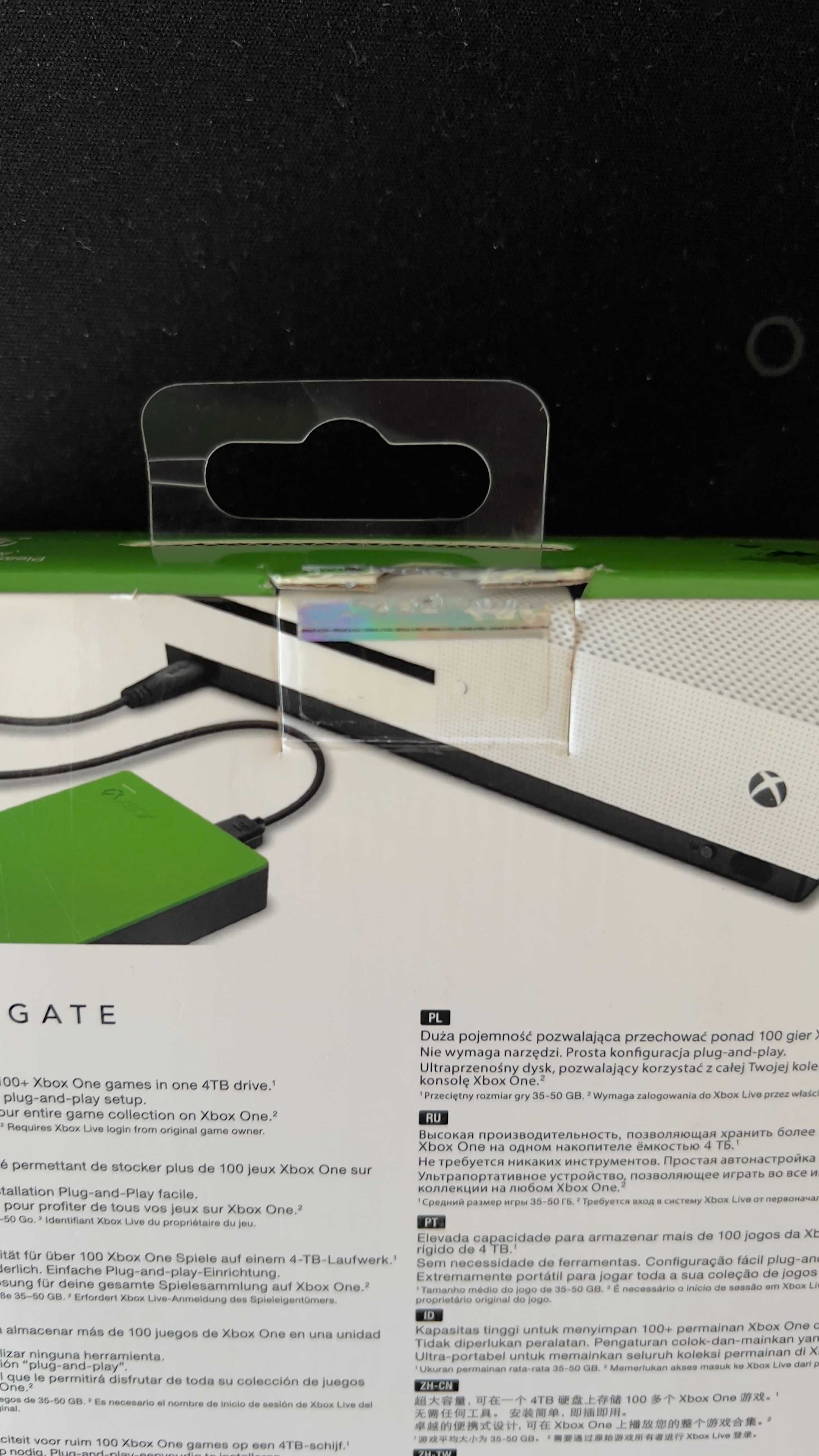 Xbox One Seagate GAME DRIVE 4TB NOVO