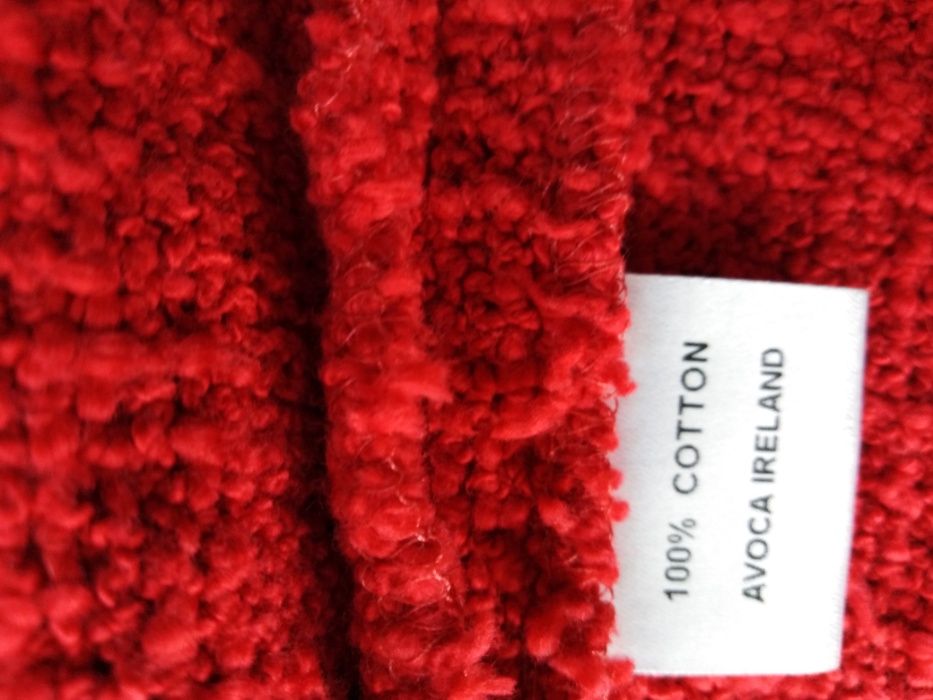 Żakiet Marynarka Avoca 100% bawełna,bukla kolor koralowy idealny r.36