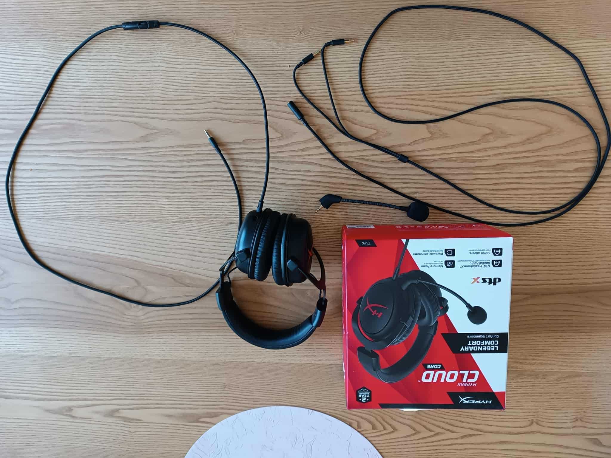 Słuchawki przewodowe HyperX Cloud Core