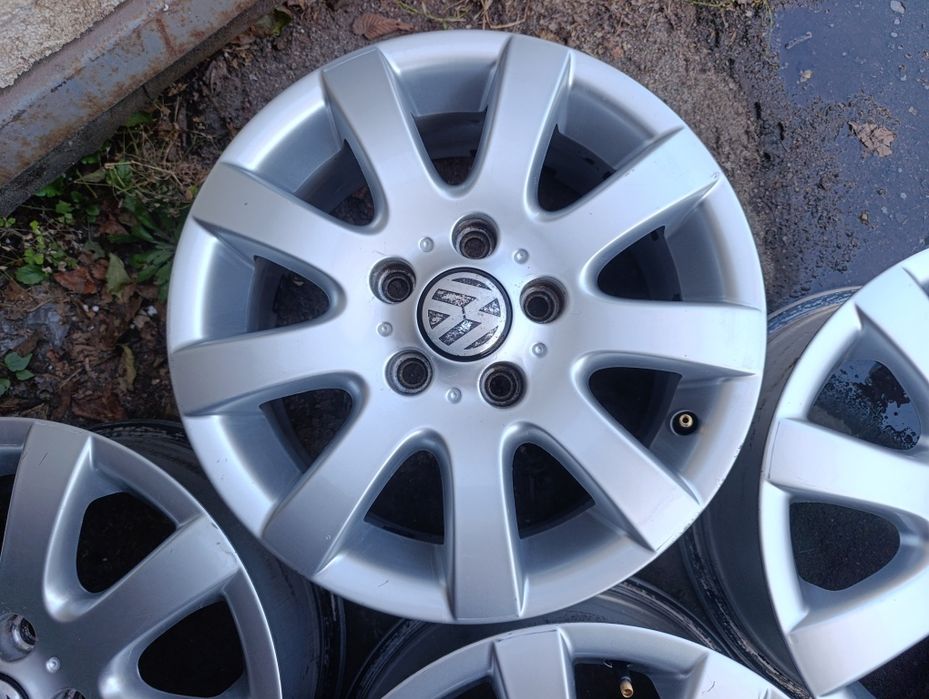 Диски литі r15 5*112 оригинальні Vw T4 Caddy Jetta Golf Touran Sharan