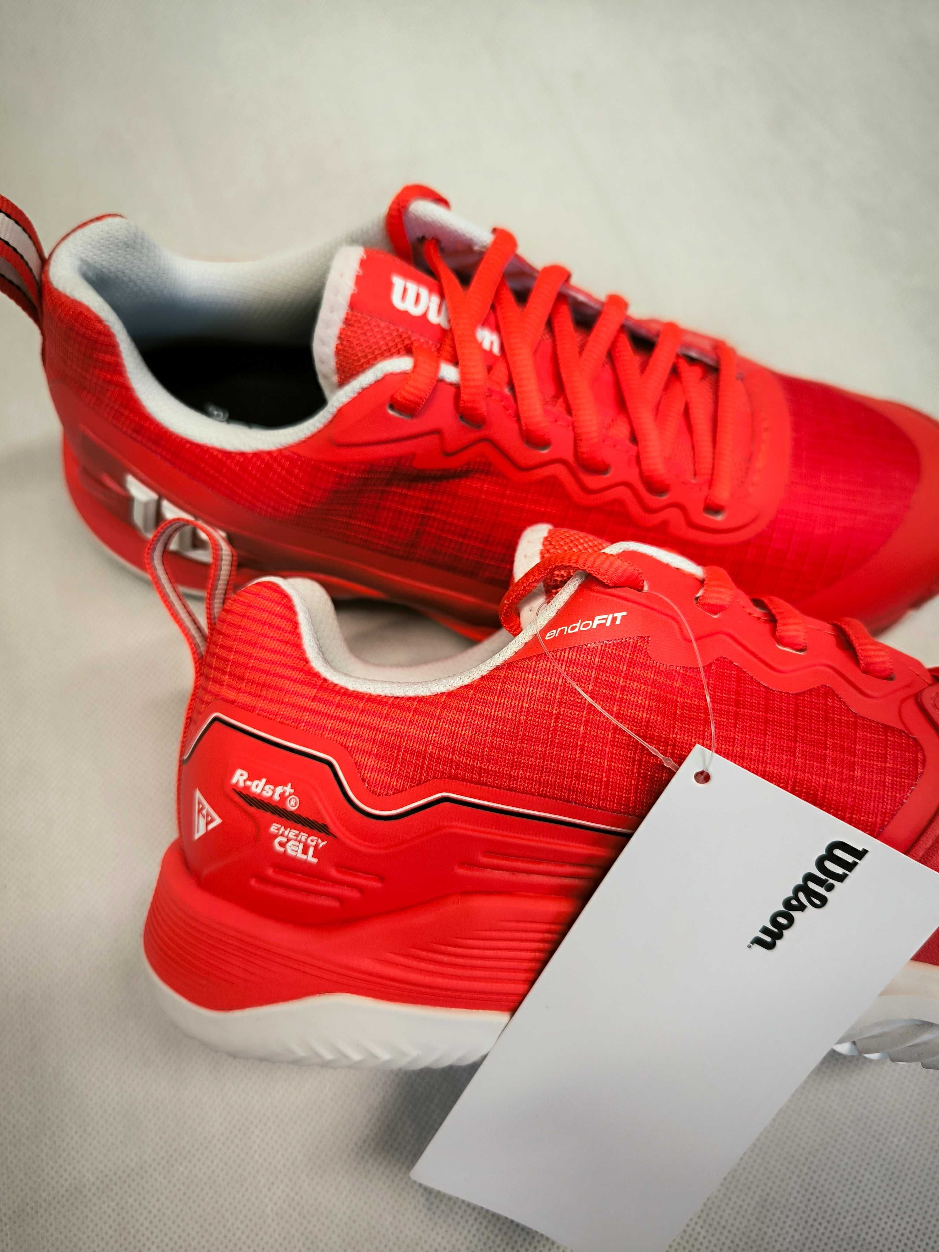 Nowe buty Wilson Rush Pro 4.5 Clay Infrared - 41 1/3