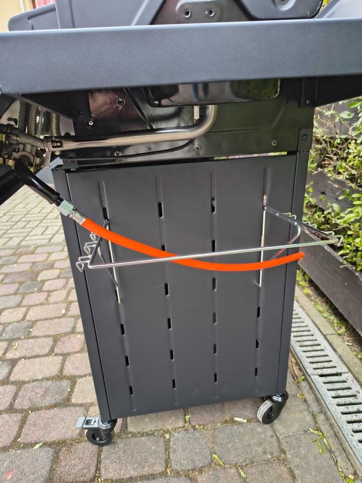 GRILL Gazowy  EL FUEGO LONG BEACH 6+1 ŻELIWO z szybą solidny Nowy !