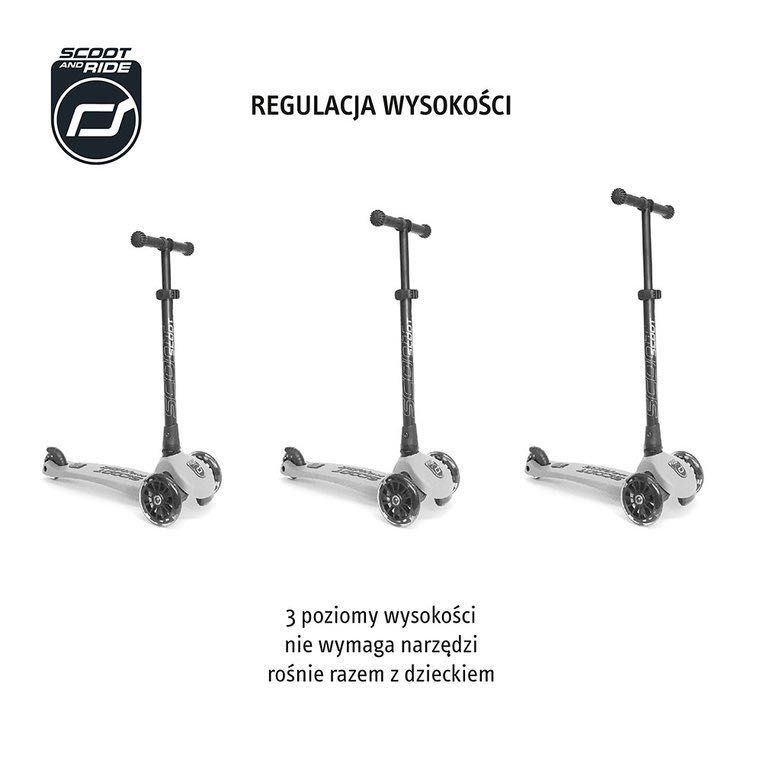 SCOOTANDRIDE Highwaykick 3 LED Hulajnoga 3+ Forest