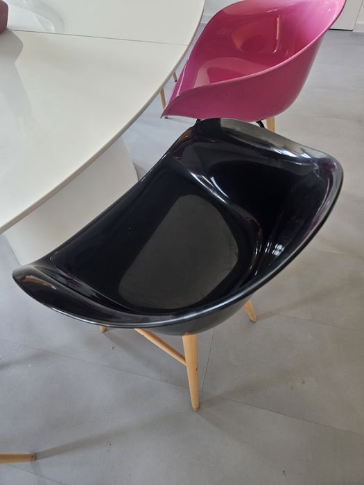 Krzesło kubełkowe z oparciem Kare design