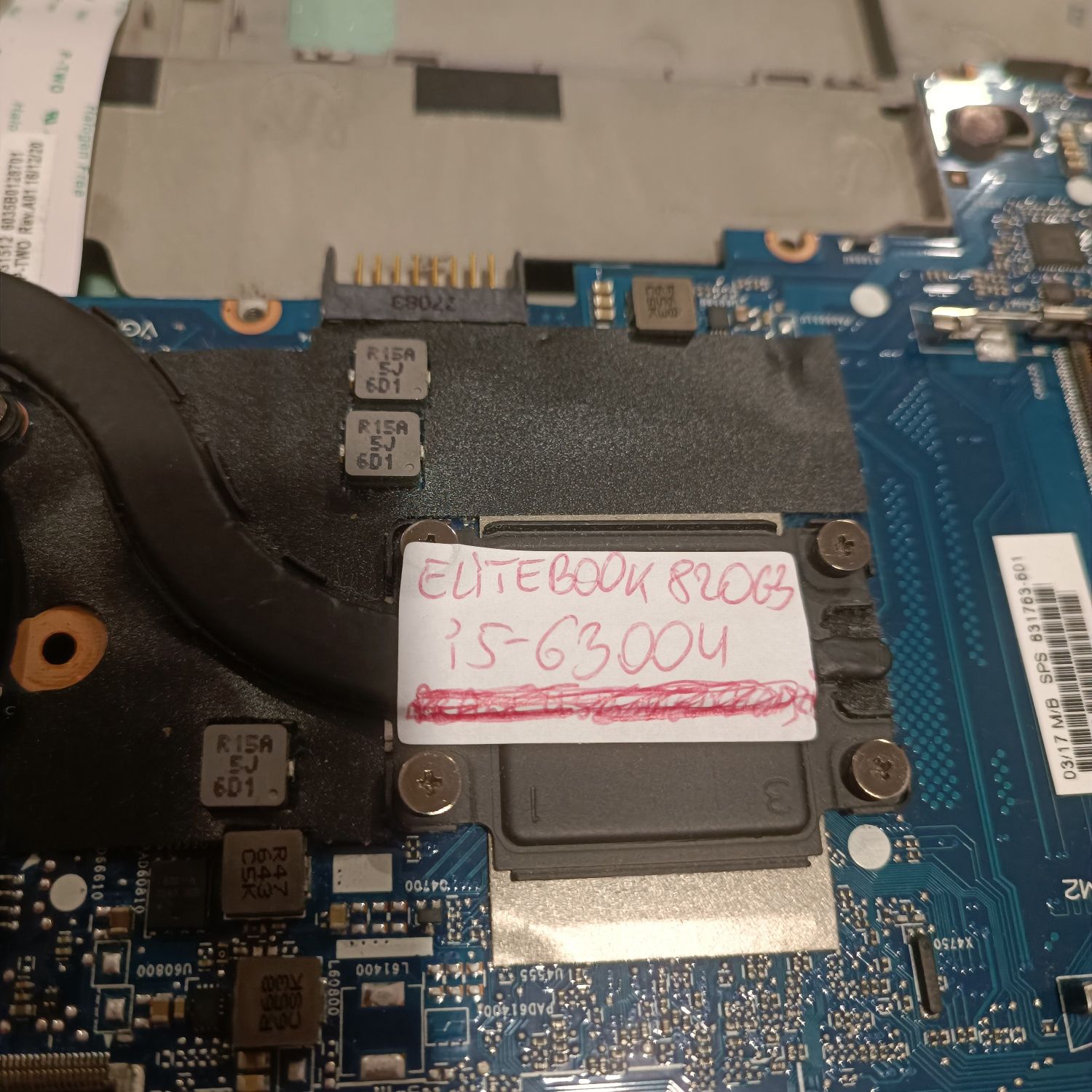Płyta główna do HP EliteBook 820 G3 i5-6300U