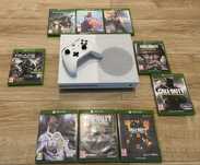 Xbox One S - 1TB + 9 gier