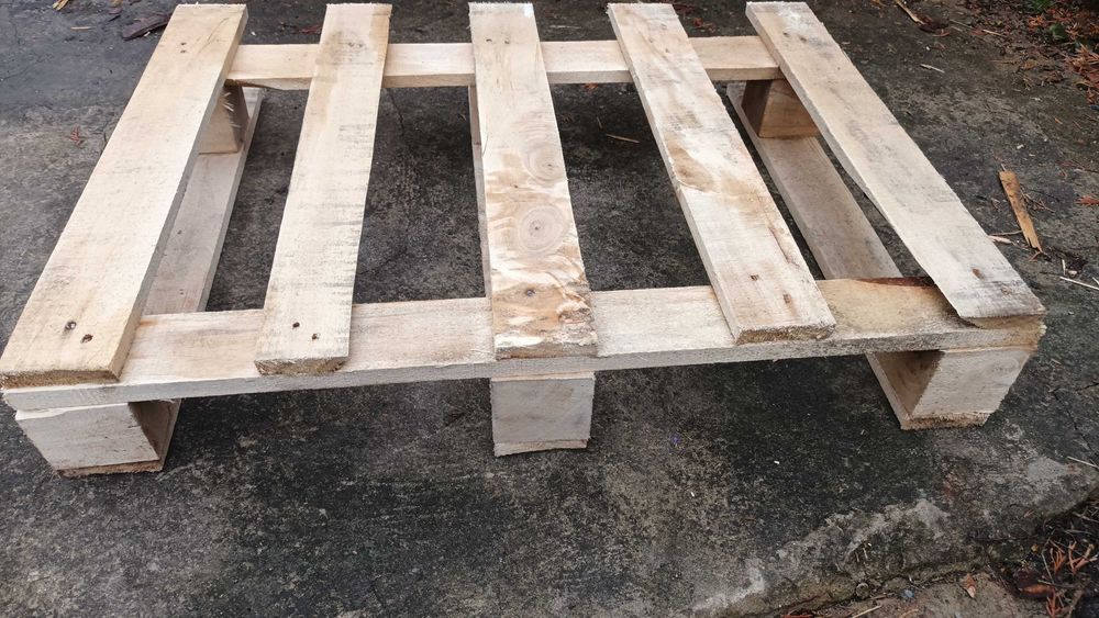 Pólpaleta drewniana 80x60