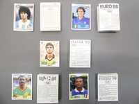 Cromos Panini Euro 88 e 96, Mundial Mexico 86, Italia 90 e USA 94