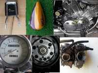Yamaha 700 Virago 750 Gaźnik bak 1100 Silnik Rama Bendyks