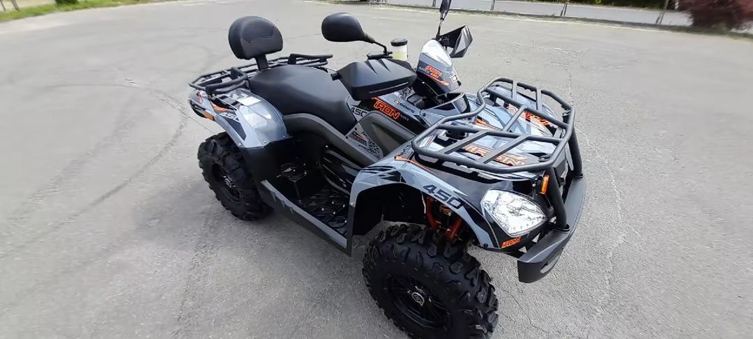 Quad Goes Iron Max 450