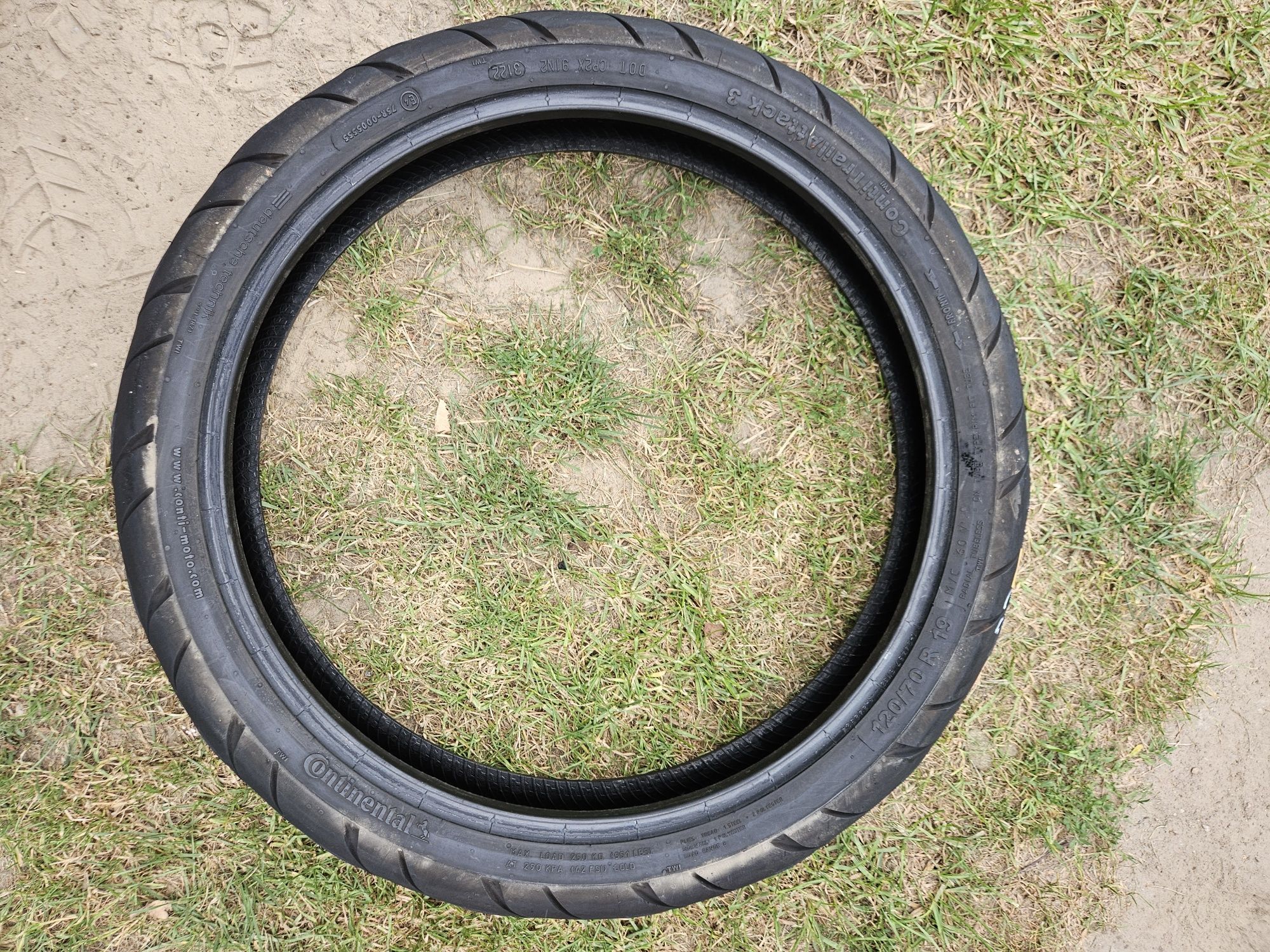 Continental ContiTrailAttack 120/70R19 Dot 3122 Nr.0872