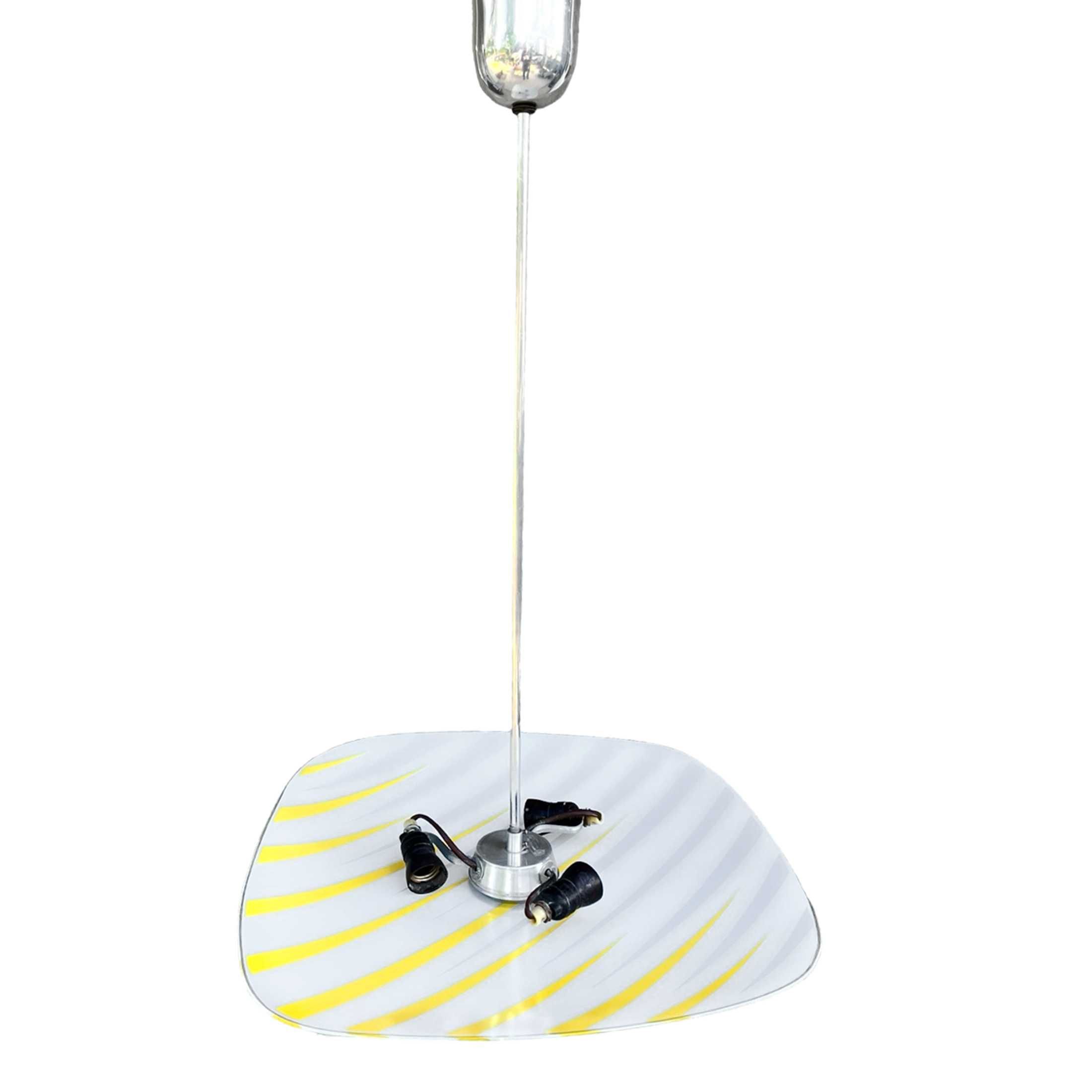 Lampa sufitowa w stylu Brusel Napako Czechosłowacja lata 60.