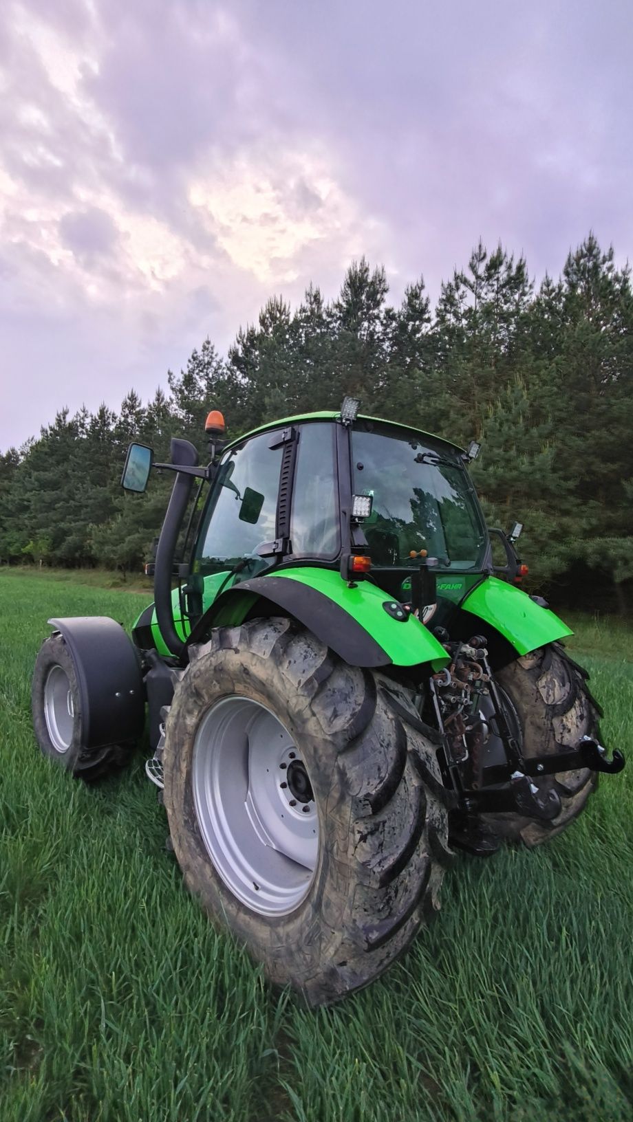 Ciągnik Deutz Fahr Agrotron 150KM John Deere pełna wersja miękka oś TU