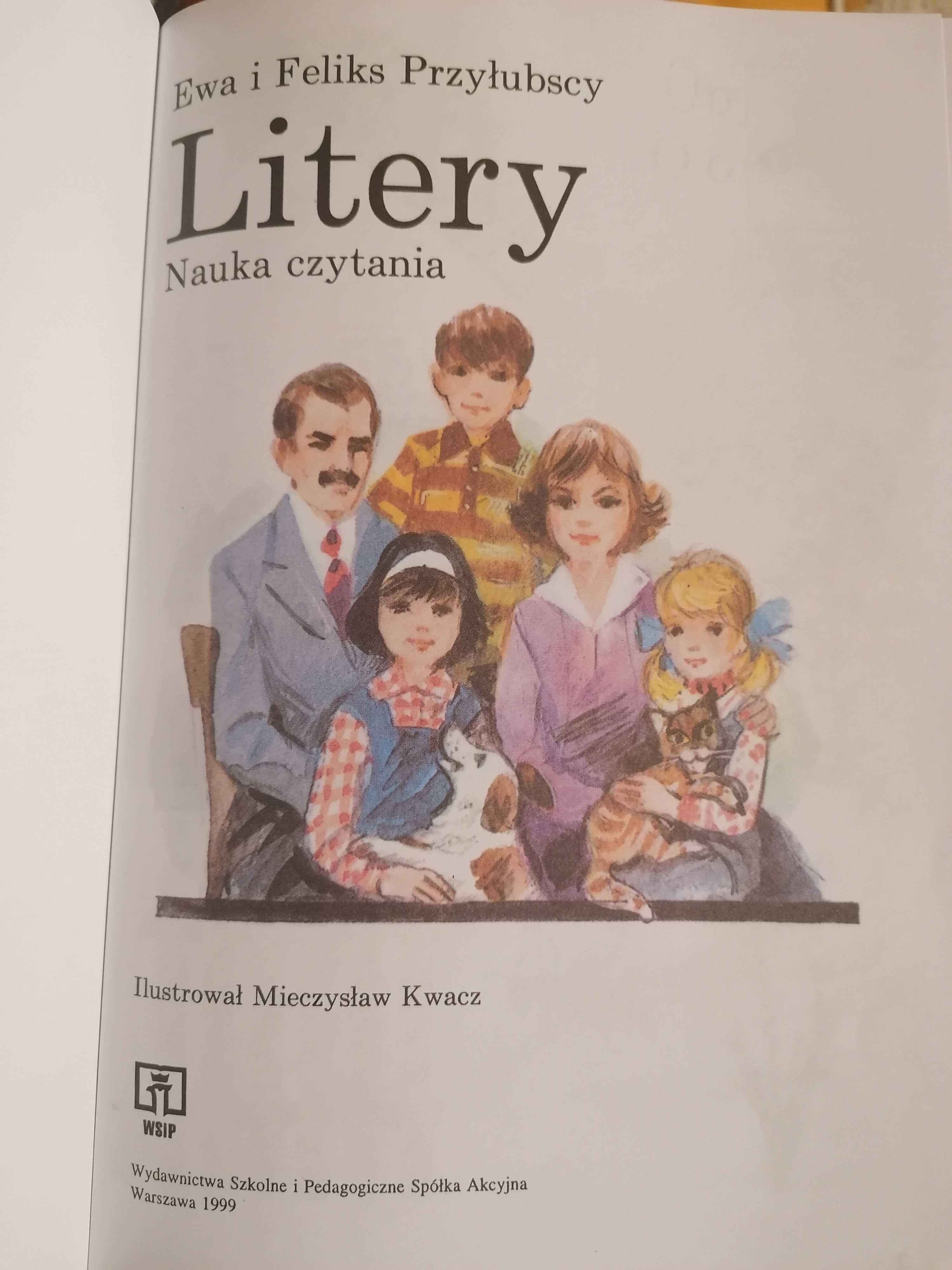 Litery nauka czytania - Ewa i Feliks Przyłubscy